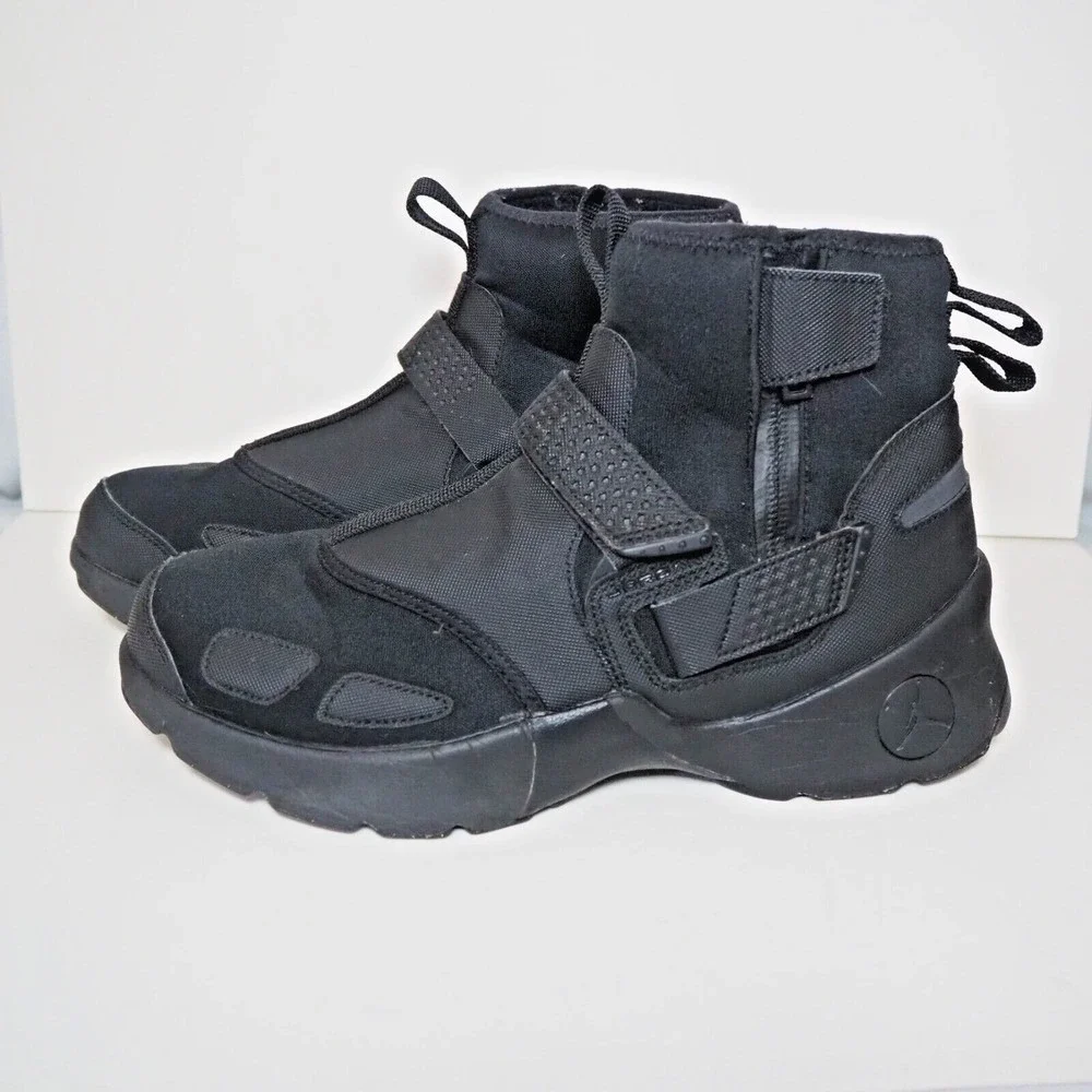 Nike‎ Air JORDAN Trunner LX High Boot Triple Black AA1347 010 Mens US 8 Shoes